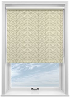 Orla Kiely Linear Stem, Natural - Twist&Fit Roller Blind
